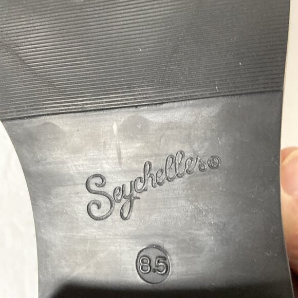 Seychelles Final Call Embossed Croc Leather Loafer w/ Tassel Womens Sz 8.5 Brown - Picture 14 of 14